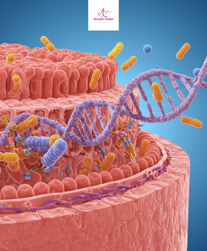 Como seus genes influenciam sua microbiota e permeabilidade intestinal